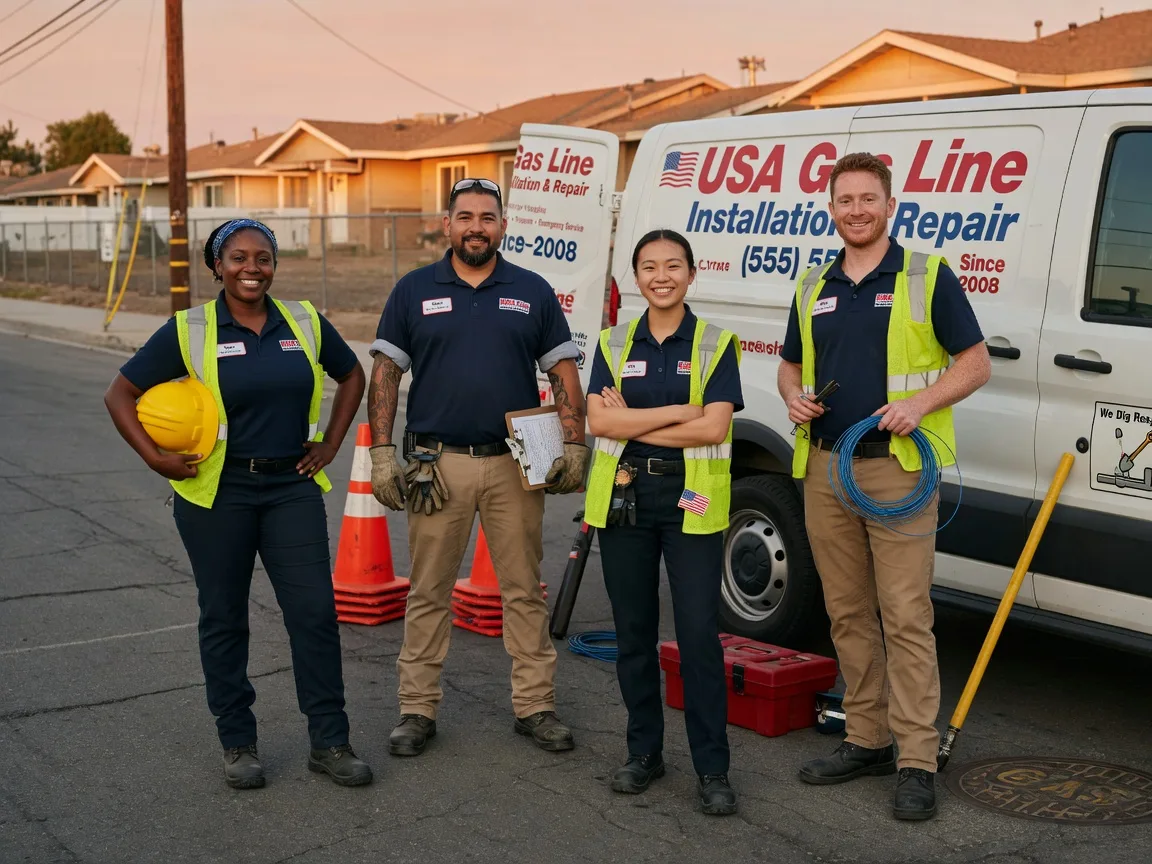 Gas Line Installation company in Center, TX
